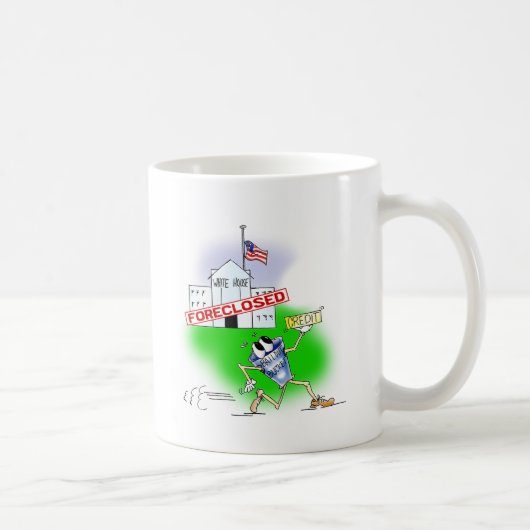 Witte Huis gecensureerd Koffiemok (Rechts)