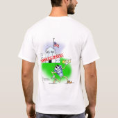 Witte Huis geforecloseerd T-shirt (Achterkant)
