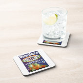 Witte Huis Geselecteerde groenten Bier Onderzetter (Rechterzijde)