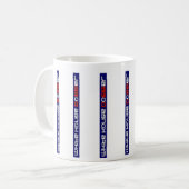 Witte Huis Geslacht mok (Voorkant links)