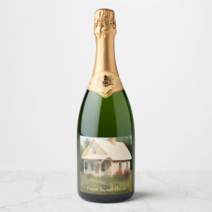 Witte Huis Housewarming Sparkling Wijnetiket