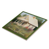 Witte Huis Housewarming Tegeltje (Zijkant)