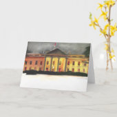 Witte Huis Kaart (Gele Bloem)