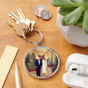 Witte Huis Kerstmis President Donald Trump Sleutelhanger