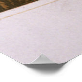 Witte Huis Kunstwerk (1870) Poster (Hoek)