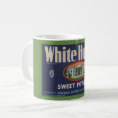Witte Huis Label Coffee Mok (Voorkant links)