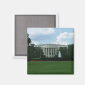 Witte Huis Magneet (Voorkant / Achterkant)