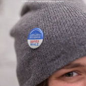 Witte Huis Mevrouw President Kamala Harris / Tim W Ronde Button 3,2 Cm