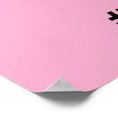 Witte Huis Pink Slip voor Trump Poster (Hoek)