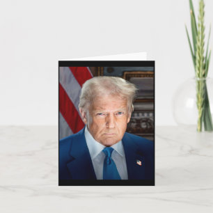 Witte Huis-portret Donald J Trump 2025 Kaart