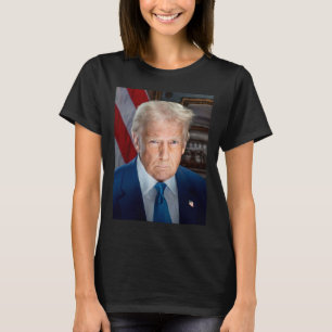 Witte Huis-portret Donald J Trump 2025 T-shirt