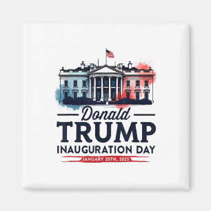 Witte Huis President Donald Trump Inauguratie 20 Magneet