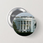 Witte Huis Ronde Button 5,7 Cm (Voorkant /achterkant)