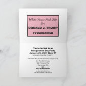 Witte Huis Roze Slip Ideeën van Trump Downloadbaar (Binnen)