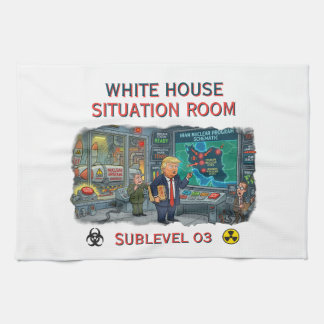 WITTE HUIS SITUATIEKAMER THEEDOEK