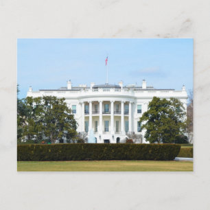 Witte Huis van de stad Briefkaart