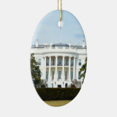 Witte Huis van de stad Keramisch Ornament (Rechts)