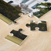 Witte Huis van de stad Legpuzzel (Zijkant)