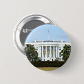 Witte Huis van de stad Ronde Button 5,7 Cm (Voorkant /achterkant)