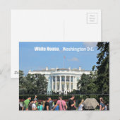 Witte Huis, Washington D.C. Briefkaart (Voorkant / Achterkant)