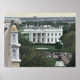 Witte Huis Washington DC Poster