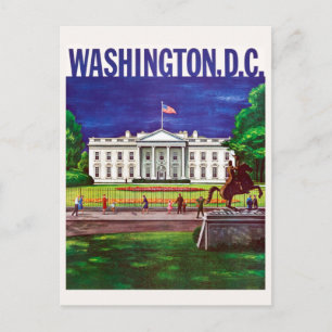  Witte Huis Washington DC-reizen Briefkaart