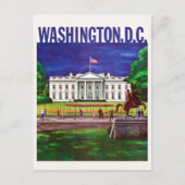 Witte Huis Washington DC-reizen Briefkaart (Voorkant)