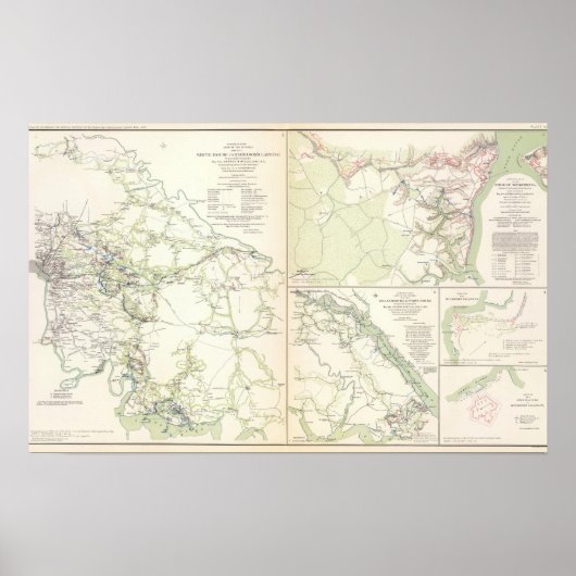 Witte HuisHarrison's landing Poster (Voorkant)