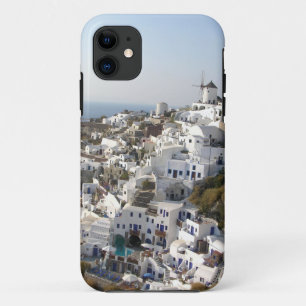 Witte huizen op Santorini Case-Mate iPhone Case