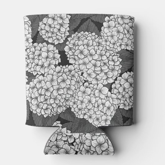 Witte hydrangea blikjeskoeler (Achterkant)