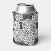 Witte hydrangea blikjeskoeler (Blikje Achterkant)