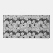 Witte hydrangea bureaumat (Voorkant)