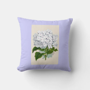 Witte hydrangea  flaconpreparaten Illustraties Kussen