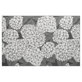 Witte hydrangea stof (Fat Quarter)