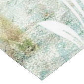 Witte hydrangea tafelkleed (Gekanteld)