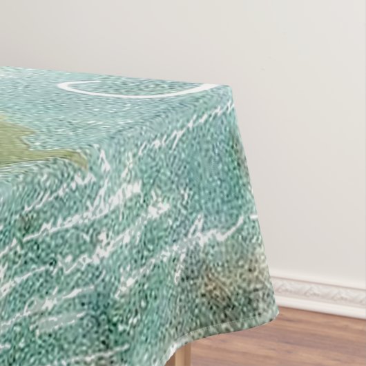 Witte hydrangea tafelkleed (Voorbeeld)