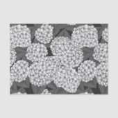 Witte hydrangea tissuepapier (Voorkant)