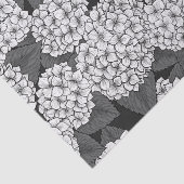 Witte hydrangea tissuepapier (Detail)