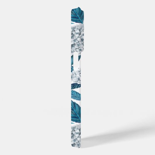 Witte hydrangea waterverf Case-Mate iPhone case (Achterkant / Rechts)