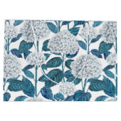 Witte hydrangea waterverf groot cadeauzakje (Achterkant)