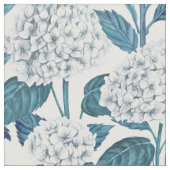 Witte hydrangea waterverf stof (Close Up)