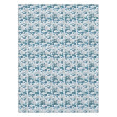 Witte hydrangea waterverf tafelkleed (Voorkant)