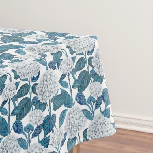 Witte hydrangea waterverf tafelkleed (Voorbeeld)