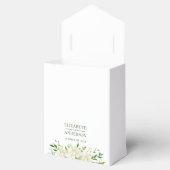 Witte Hydrangeas bloemenbruiloft dank u Bedankdoosjes (Geopend)