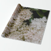 WITTE HYDRANGEAS IN BLOOM CADEAUPAPIER (Uitgerold)