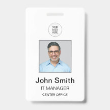 Witte ID-badge