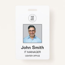 Witte ID-badge