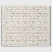 Witte Igloo sneeuwblokken Cadeaupapier (Vlak)