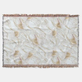 Witte ijderzijde en voorjaarsjaals deken