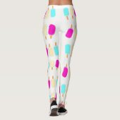 Witte ijskrem-Leggings Leggings (Achterkant)